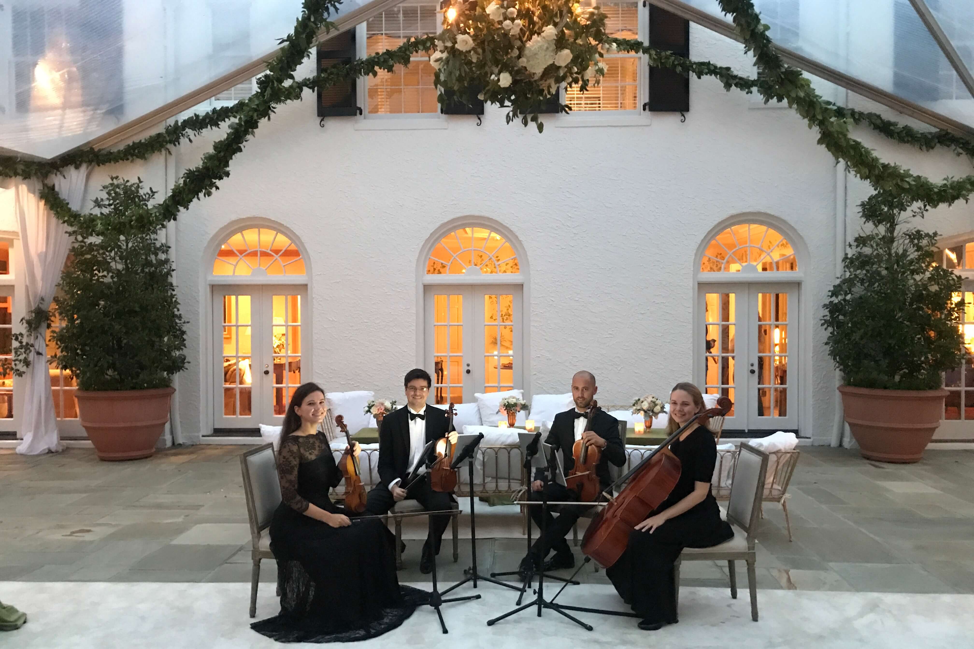 wedding string quartet in augusta, ga