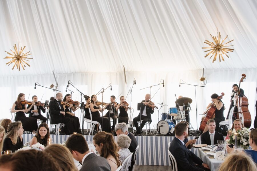 Wedding at Gurney's Resort Montauk - wedding orchestra