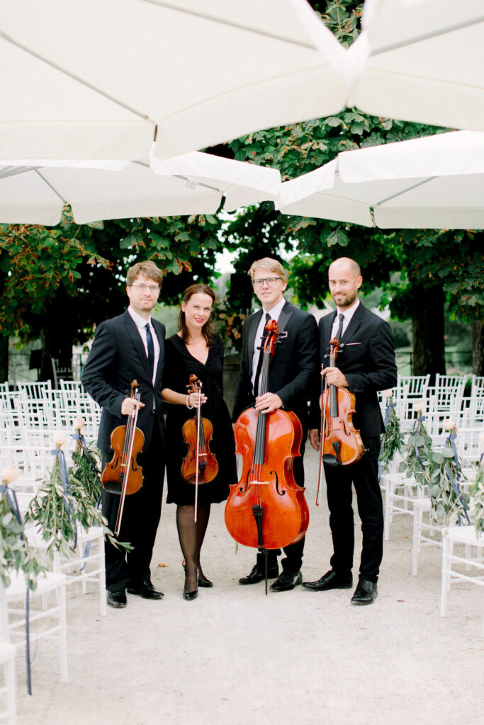 Hochzeit Streich Quartett Schloss Waldegg