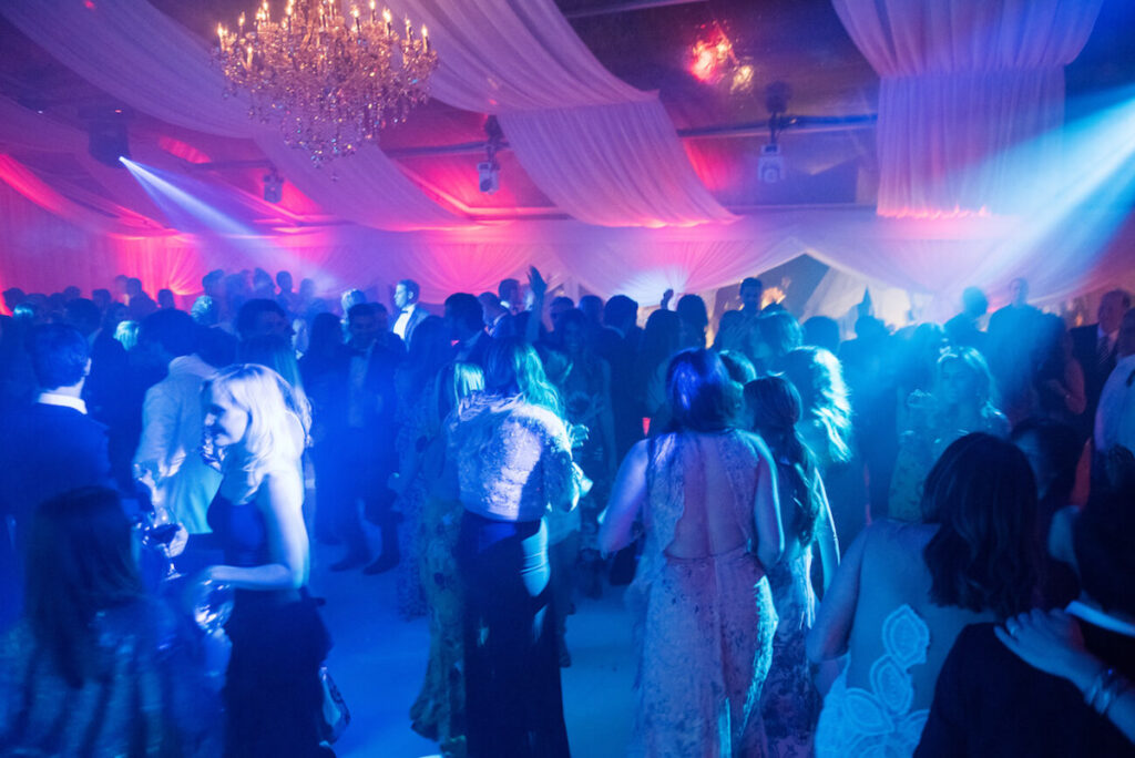 DJ Club Wedding Reception in Aspen Bluebird Productions