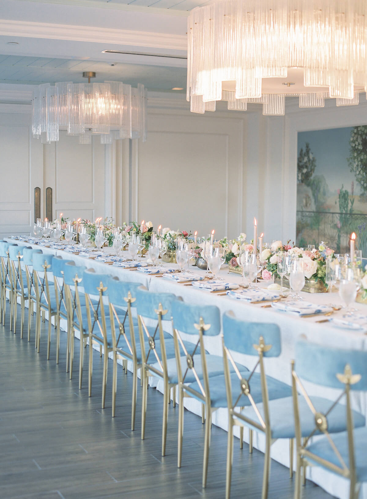 Dinner Table wedding at Hotel Bennett Charleston, SC